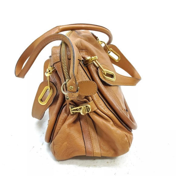 Chloe Paratay Brown Leather Handbag - Picture 4 of 12